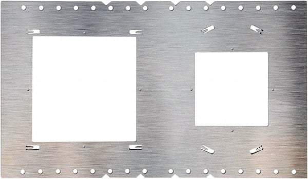 Philips - Aluminum Silver Light Fixture Plate - For Use with FDL Flat Down Lights - All Tool & Supply