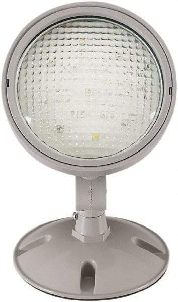 Philips - 1 Head, 3.6V, Thermoplastic, LED Emergency Light - 2 Watts, 7" Long x 7" High x 7" Wide, Battery Not Included - All Tool & Supply