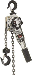 Ingersoll-Rand - 1,650 Lb Lifting Capacity, 15' Lift Height, Lever Hoist - Made from Chain, 41 Lb Avg Pull to Lift Rated Load, 1 Chain - All Tool & Supply