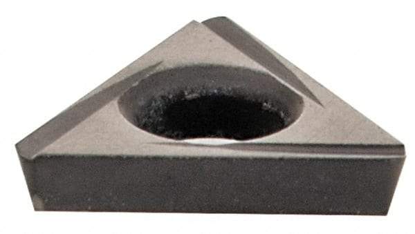 Kennametal - TDHH1280751 Grade KCU10 Carbide Turning Insert - AlTiN Finish, 60° Triangle, 0.1598" Inscr Circle, 3/64" Thick, 1/64" Corner Radius - All Tool & Supply