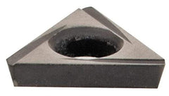 Kennametal - TDHH1280751 Grade KCU10 Carbide Turning Insert - AlTiN Finish, 60° Triangle, 0.1598" Inscr Circle, 3/64" Thick, 1/64" Corner Radius - All Tool & Supply