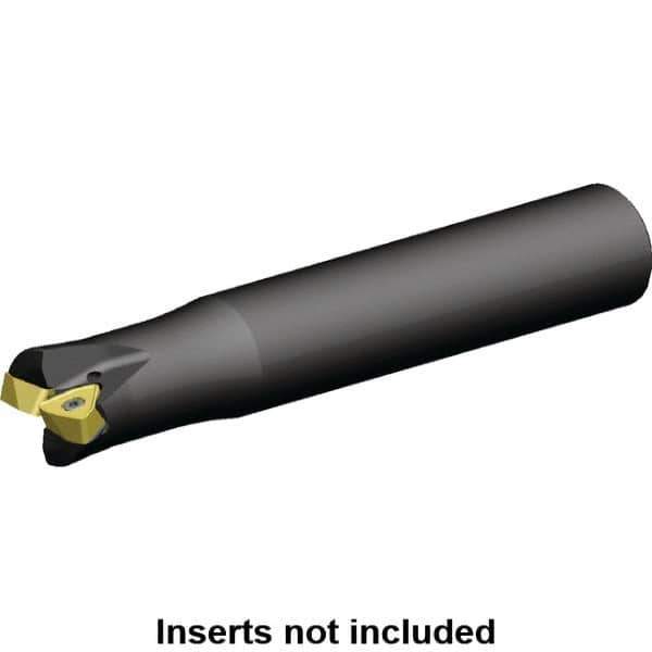 Kennametal - 35mm Cut Diam, 0.059" Max Depth, 32mm Shank Diam, Cylindrical Shank Indexable High-Feed Helical End Mill - Screw Holding Method, WOEJ090512.. Insert, KF2X Toolholder, Through Coolant - All Tool & Supply