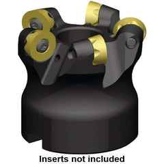 Kennametal - 54mm Cut Diam, 6mm Max Depth, 27mm Arbor Hole, 6 Inserts, RP.T 1204... Insert Style, Indexable Copy Face Mill - KSRM Cutter Style, 30,200 Max RPM, 50mm High, Through Coolant, Series KSRM - All Tool & Supply