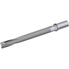 Kennametal - Series KSEM Plus, Head Connection FDS28, 8xD, 1-1/2" Shank Diam, Drill Body - SSF Toolholder, 26.49mm Nose Diam, 378.26mm OAL, 283.01mm Drill Body Length, 226.01mm Flute Length, Weldon Flat Shank, Through Coolant - All Tool & Supply