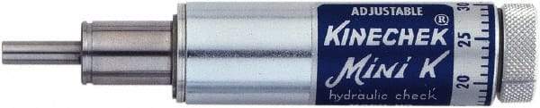 Deschner - 1/2" Stroke Length, 2.5 Lb Min Operating Force, Slow Linear Motion Speed Controller - 4.22" OAL, 400 Max psi, 135°F Max - All Tool & Supply