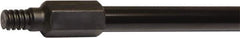 O-Cedar - 60 x 1" Metal Squeegee Handle - Threaded Connection, Black - All Tool & Supply