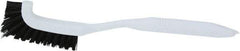 O-Cedar - 3/4" Bristle Length, Nylon Scouring Brush - 3/4" Wide Head, 8-1/2" OAL, White, Plastic Block - All Tool & Supply