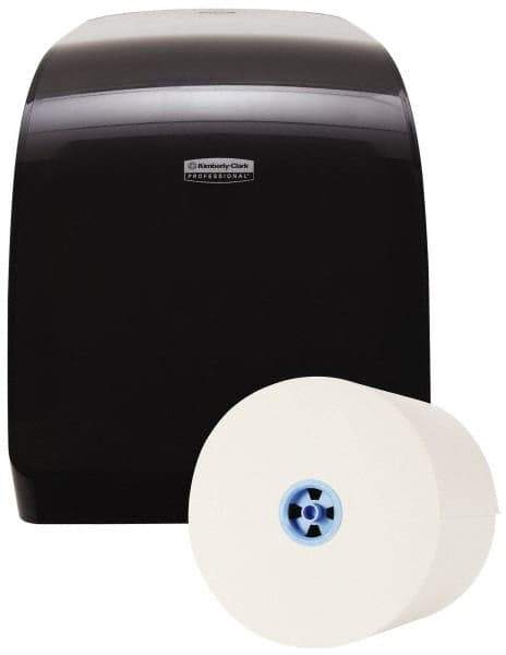 Kimberly-Clark Professional - Manual, Plastic Paper Towel Dispenser - 16.44" High x 9.18" Deep, 1 Roll with Stub 7-1/2", Black - All Tool & Supply