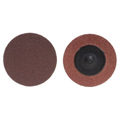 4″ × 1/4″ PowerLock Cloth Quick Change Disc Type TR/III 80 Grit Aluminum Oxide - All Tool & Supply