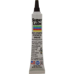 Synco Chemical - 0.5 oz Tube Synthetic General Purpose Grease - Translucent White, Food Grade, 450°F Max Temp, NLGIG 2, - All Tool & Supply