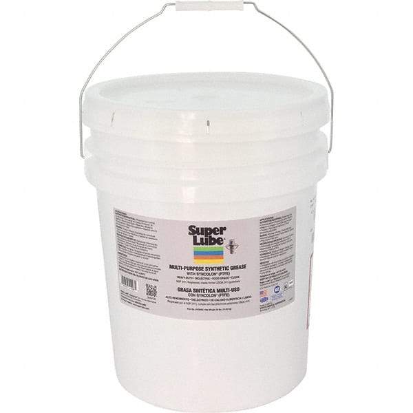 Synco Chemical - 30 Lb Pail Synthetic General Purpose Grease - Translucent White, Food Grade, 450°F Max Temp, NLGIG 00, - All Tool & Supply