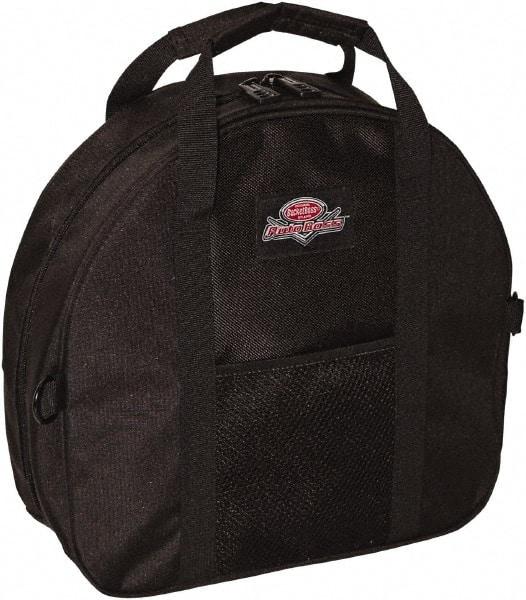 Bucket Boss - 2 Pocket Black Polyester Cable & Tool Bag - 4-13/64" Wide x 14-1/2" Deep x 13-51/64" High - All Tool & Supply