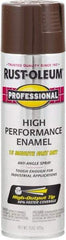 Rust-Oleum - Dark Brown, Gloss, Rust Proof Enamel Spray Paint - 14 Sq Ft per Can, 15 oz Container, Use on Multipurpose - All Tool & Supply