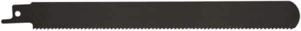 Disston - 8" Long x 3/4" Thick, Bi-Metal Reciprocating Saw Blade - Straight Profile, 10 TPI, Toothed Edge, Universal Shank - All Tool & Supply