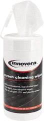 innovera - Screen Cleaning Wipes - Use with Monitor, Screen - All Tool & Supply