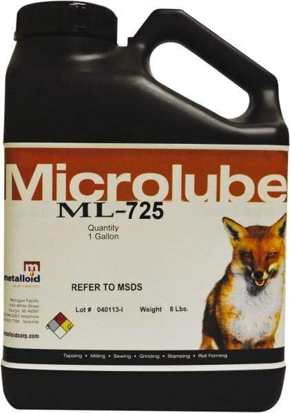 Metalloid - Microlubricant ML-725, 55 Gal Drum Cutting & Sawing Fluid - Straight Oil - All Tool & Supply