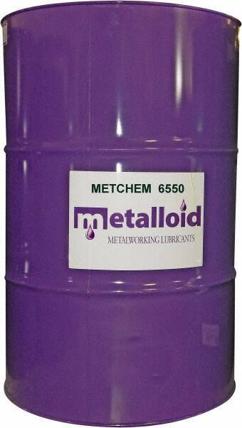 Metalloid - MetChem 6550, 55 Gal Drum Cutting Fluid - Synthetic - All Tool & Supply