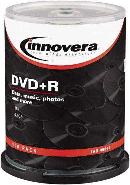 innovera - DVD+R Discs - Use with CD, DVD Drives - All Tool & Supply