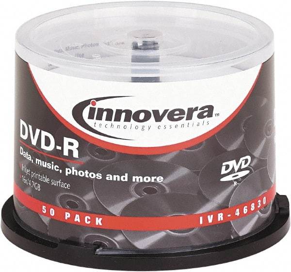 innovera - DVD-R Discs - Use with CD, DVD Drives - All Tool & Supply