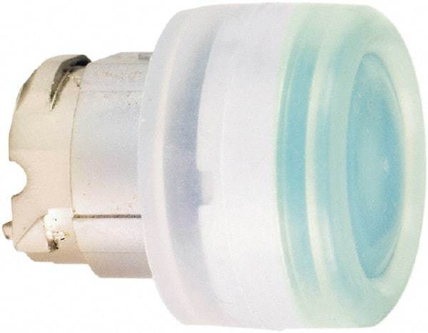 Schneider Electric - 22mm Mount Hole, Flush, Pushbutton Switch Only - Round, Green Pushbutton, Nonilluminated, Momentary (MO) - All Tool & Supply