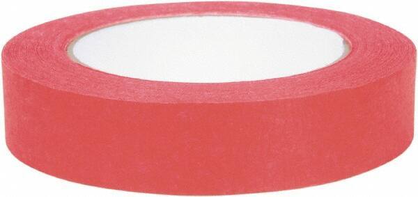 Duck - 15/16" Wide x 60 Yd Long Red Poly-Coated Paper Masking Tape - Series 240571 - All Tool & Supply