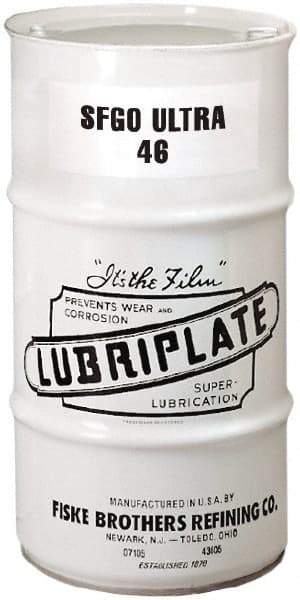 Lubriplate - 16 Gal Drum, ISO 46, SAE 20, Air Compressor Oil - 5°F to 380°, 220 Viscosity (SUS) at 100°F, 52 Viscosity (SUS) at 210°F - All Tool & Supply