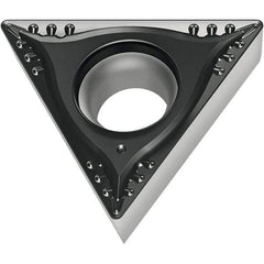 Walter - TCGT21.51 MP4 Grade WPP20S Carbide Turning Insert - 60° Triangle, 1/4" Inscr Circle, 3/32" Thick, 1/64" Corner Radius - All Tool & Supply