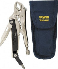 Irwin - Locking Pliers Multi-Tool Set - 5-1/2" OAL - All Tool & Supply