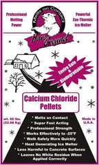 Bare Ground Solutions - 50 Lb Bag Calcium Chloride Pellets - Effective to -20°F - All Tool & Supply