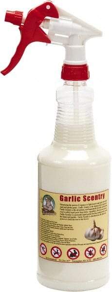 Bare Ground Solutions - Garlic Scentry Quart Bottle Premixed w/ Trigger Sprayer to repel unwanted animals - Garlic Scentry harnesses the power of organics to fight insects and repel unwanted yard and garden pests. - All Tool & Supply