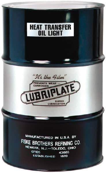 Lubriplate - 55 Gal Drum, Mineral Heat Transfer Oil - SAE 20, ISO 68, 9 cSt at 100°C, 60 cSt at 40°C - All Tool & Supply