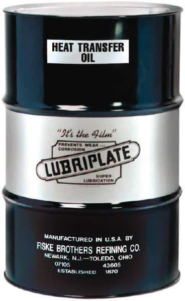 Lubriplate - 55 Gal Drum, Mineral Heat Transfer Oil - SAE 40, ISO 100, 14 cSt at 100°C, 135 cSt at 40°C - All Tool & Supply