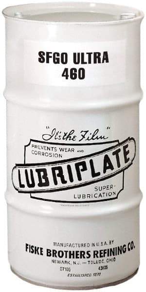 Lubriplate - 16 Gal Drum, Synthetic Gear Oil - 10°F to 380°F, 2143 SUS Viscosity at 100°F, 211 SUS Viscosity at 210°F, ISO 460 - All Tool & Supply