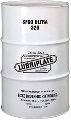 Lubriplate - 55 Gal Drum, Synthetic Gear Oil - 10°F to 420°F, 1557 SUS Viscosity at 100°F, 161 SUS Viscosity at 210°F, ISO 320 - All Tool & Supply