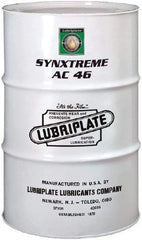 Lubriplate - 55 Gal Drum, ISO 46, SAE 20, Air Compressor Oil - 10°F to 427°, 46 Viscosity (cSt) at 40°C, 7 Viscosity (cSt) at 100°C - All Tool & Supply