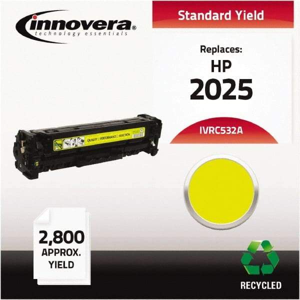 innovera - Yellow Toner Cartridge - Use with HP Color LaserJet CP2025 - All Tool & Supply