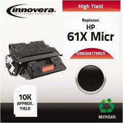 innovera - Black Toner Cartridge - Use with HP LaserJet 4100 - All Tool & Supply