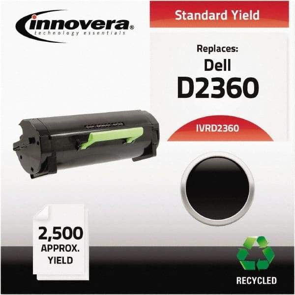 innovera - Black Toner Cartridge - Use with Dell B2360D, B2360DN, B3460DN, B3465DN, B3465DNF - All Tool & Supply