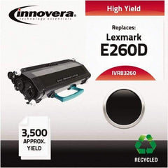 innovera - Black Toner Cartridge - Use with Lexmark E260D, E260DN, E360D, E360DN, E460DN, E460DW, E462DTN - All Tool & Supply