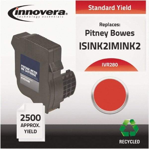 innovera - Red Ink Cartridge - Use with NeoPost IS280, Hasler IM280 - All Tool & Supply