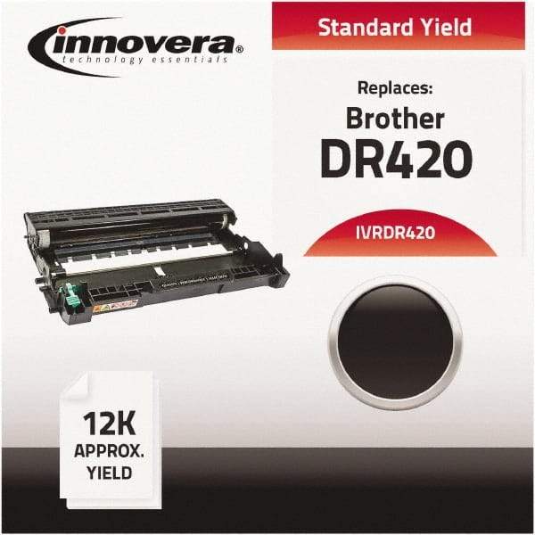 innovera - Black Drum - Use with Brother DCP-7060, 7065DN, HL-2220, 2230, 2280DW, 2240, 2240D, FAX-2840, 2940, MFC-7240, 7360N, 7460DN, 7860DW - All Tool & Supply