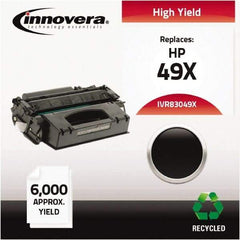 innovera - Black Toner Cartridge - Use with HP LaserJet 1320, 3390, 3392 - All Tool & Supply