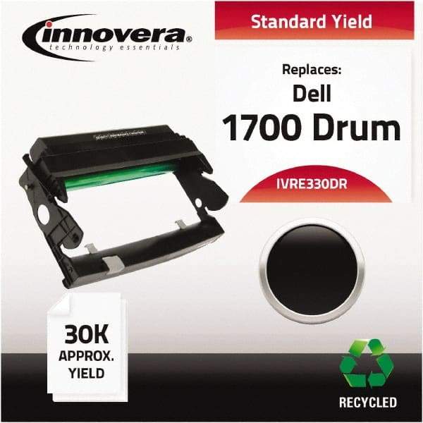 innovera - Black Drum - Use with Dell 1700, 1700N, 1710, 1710N, IBM, Lexmark E320, E322, E322N - All Tool & Supply