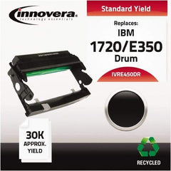 innovera - Black Drum - Use with Dell 1720, 1720DN, IBM, Lexmark E250D, E250DN, E350D, E352DN - All Tool & Supply