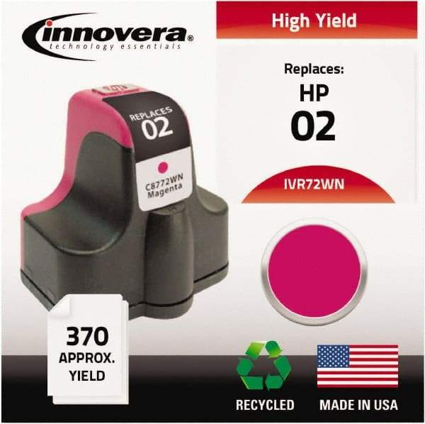 innovera - Magenta Inkjet Printer Cartridge - Use with HP Photosmart C5180, C6180, C7180, D6160, D7145, D7155, D7160, D7345, D7355, D7360, 3110, 3210, 3310, 8250 - All Tool & Supply