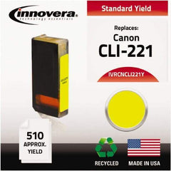 innovera - Yellow Inkjet Printer Cartridge - Use with Canon PIXMA iP3600, iP4600, iP4700, MP560, MP620, MP640, MP980, MP990, MX860, MX870 - All Tool & Supply