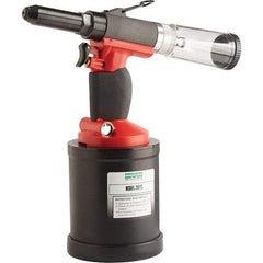 Marson - 1/4" Capacity, Air Riveter - 1-1/8" Long Stroke, 1/4 NPT Inlet - All Tool & Supply