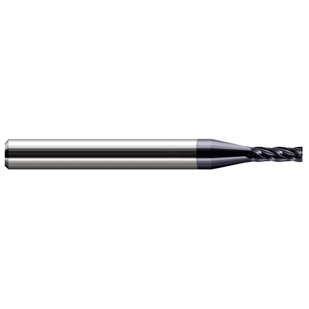 Harvey Tool - 0.12", 0.36" LOC, 1/8" Shank Diam, 1-1/2" OAL, 3 Flute, Solid Carbide Square End Mill - Exact Industrial Supply