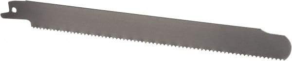 Lenox - 10" Long x 3/4" Thick, Bi-Metal Reciprocating Saw Blade - Straight Profile, 10 TPI, Toothed Edge - All Tool & Supply