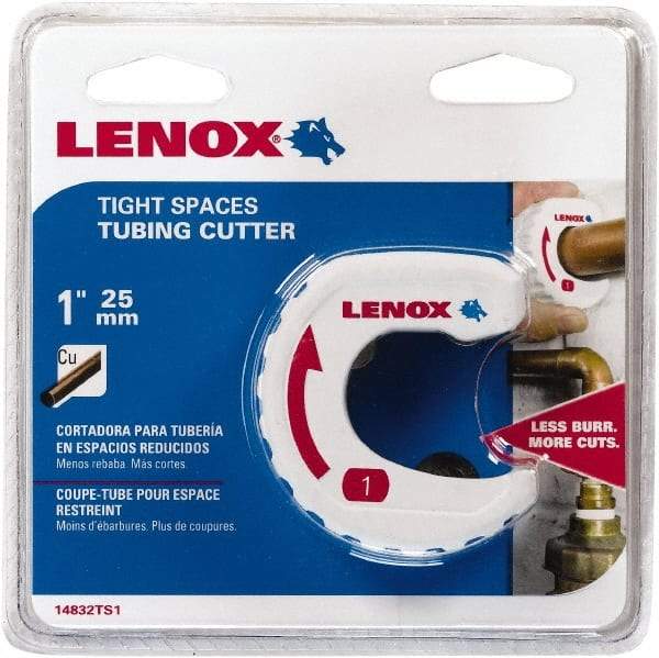 Lenox - 1" Pipe Capacity, Tube Cutter - Cuts Copper - All Tool & Supply